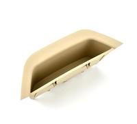 Para X3 X4 F25 F26 2011-2017 Tirador Puerta Interior Reposabrazos Panel Cubierta Caja Almacenamiento LHD RHD Manijas Interiores Coche(Beige-RHD)
