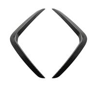 para X3 X4 G01 G02 LCI 2022 2023 + Piezas Coche Cuchillo Aire Delantero Parachoques Embellecedor Canards Alerón Labio Cubierta Luz Antiniebla Kit Carrocería Labio Parachoques(Aspecto de Carbono)