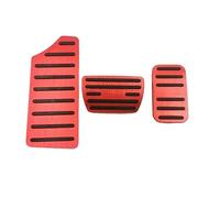 Para X3 X4 X5 X6 2 3 4 5 6 7 Series G20 F30 G30 G11 G01 G02 G05 F15 F16 F22 F25 Pedales Acelerador Freno Reposapiés Almohadillas De Cubierta Antideslizantes cubierta pedal acelerador(AT Red10)
