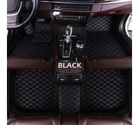 para X5 Cinco Asientos E70 2008 2009 2010 2011 2012 2013 Alfombrillas Suelo para Coche Almohadillas Pie para Personalizadas Cubierta Alfombra Alfombras De Coche(Negro)