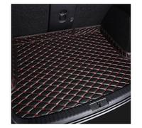 para X5 E53 1999-2006 Estera De Maletero De Coche De Cuero Artificial Accesorios De Coche Detalles Interiores Alfombra Alfombrilla Maletero Coche(Black Red)