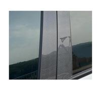 Para X5 E53 2000 2001 2002 2003 2004 2005 2006 8 Piezas Pegatina Cubierta Moldura Pilar Ventana Puerta Automotriz(Carbon Look)