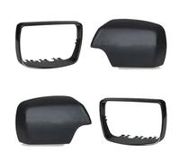 Para X5 E53 2000-2006 Cubiertas De Espejo Retrovisor Coche Soporte Para Espejo Retrovisor Puerta Tapas Lateral Con Reemplazo Marco(A set)
