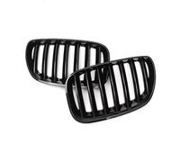 Para X5 E53 2004-2006, Rejilla Delantera De Una Sola Línea Tipo Riñón ABS Color Negro, Accesorios 51137113733 51137113734 Parrilla Defensa Delantera