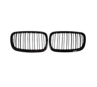 Para X5 E70 X6 E71 2007-2014 Rejillas Delanteras Para Parachoques De Coche(Double-Glossy Black)