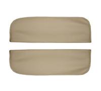 Para X5 E70 X6 E71 2008-2013 2 Uds Cubierta De Reposabrazos De Cuero PU Aspecto Beige Cubierta De Reposabrazos De Consola Central