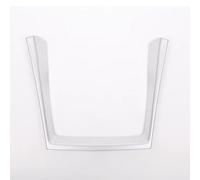 para X5 E70ABS, decoración de Consola Central, portavasos, Marco, moldura y molduras Interiores (Plateado)