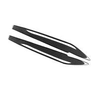 Para X5 F15 X6 F16 2014-2018 Cubierta De Ceja Para Faro Delantero Cubierta lente faro coche(Fibra de carbon)