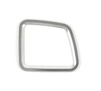 Para X5 F15 X6 F16 2015-2018 Consola Central Automóvil Perilla Cambio Marchas Caja Almacenamiento De Marco Ordenación Coche Interior Accesorios(Plata)