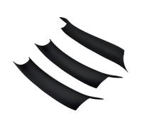 Para X5 Para F15 Para X6 Para F16 2014-2018 LHD RHD 3 Piezas Manija Interior Puerta Coche Lateral Apoyabrazos Tirador Embellecedor Interior Maneta Tirador(Black RHD 3 Pcs)