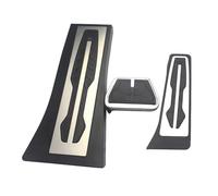 Para X5 Para X6 Para F15 Para E70 Para E71 Para E72 2010 2011 2012-2016 3 Piezas Pedales Acero Inoxidable Para Transmisión Manual Coche Cubiertas Pedal Embrague(AT with rest)