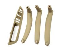 Para X5 X6 E70 E71 E72 2007-2013 4 Uds Kit LHD RHD Interruptor Ventana Puerta Conductor Interior Reposabrazos Cubierta Tirador Reemplazo Molduras Interiores Coche(Beige LHD 4PCS)