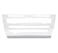 Para X6 F16 2014-2018 Cubierta Decorativa Panel CD Aire Acondicionado Central Pegatinas Del Panel De Control CD(Silver)