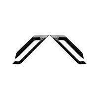 para X6 G06 2020 2021 2022 2023 2024, Accesorios para Coche, Pegatinas Guardabarros Laterales Embellecedor Ventilación ala Diseño Tiburón(Glossy Black)