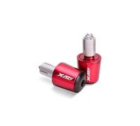 Para XADV 150 350 750 Manillar De Motocicleta Contrapesos Puños De Manillar Tapa Antivibración Tapón De Silicona(Red)