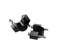 Para XADV 750 Para X-ADV Para ADV 350 Para ADV160 150 Barra Arrastre Adaptador Altura Elevador Manillar Abrazadera Extender Accesorios Clip Elevadora Manillar(Black)
