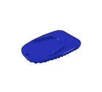 Para XCR300 Para TR300 Motocicleta Soporte Lateral De Plástico Moto Bicicleta Soporte Placa Soporte De Extensión Lateral Base De Almohadilla De Pie Extensión Pad(Blue)