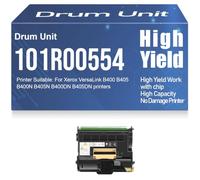 para Xerox B400N B405N Unidad de Tambor Tambor de imágenes Compatible 101R00554 Alto Rendimiento para Xerox VersaLink B400 B405 B400DN B405DN Impresoras 80000 páginas,1PC-Black