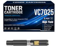para Xerox C7020 C7025 C7030 Cartuchos de tóner VC7025 106R03737 106R03738 106R03739 106R03740 Tóner para Xerox VersaLink C7020 C7025 C7030 Impresoras con Chip