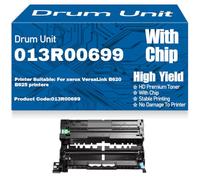 para Xerox VersaLink Tambor Compatible con B620 y B625 (013R00699) - Tambor de Imagen de Alto Rendimiento (100 000 páginas),1PC-Black