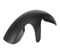 Para Xiaomi 6 Scooter eléctrico Guardabarros delantero, accesorio de protección ABS, protector antisalpicaduras para conducción limpia, negro