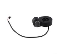 Para xiaomi Electric Scooter 4 para Pro Plus Max Interruptor de señal de giro - Botón de manillar ABS negro Agarre cómodo Rendimiento confiable Cable de 26 cm