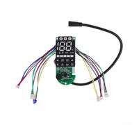 Para Xiaomi Electric Scooter Controlador de Tablero de Instrumentos de Control Inalámbrico, Plástico ABS Panel de Instrumentos de Reemplazo con Pantalla de Velocidad y Modo de Funcionamiento (A)