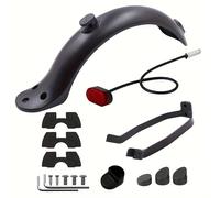 para Xiaomi M365/1S/Pro Scooter Guardabarros Trasero con Soporte - Calidad, Duradero, Fácil de Instalar, Kit de Herramientas de Instalación de Cinturón Protector Mejorado