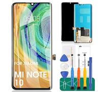 para Xiaomi Mi Note 10 LCD para Mi Note 10 Pro Pantalla de Repuesto para Xiaomi Mi Note 10 Lite Kit de reparación de Montaje digitalizador de Pantalla táctil (Negro, no para Redmi Note 10/10 Pro)