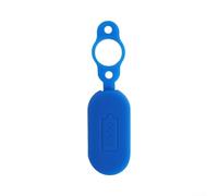 para xiaomi para m365 Scooter Port Cover Anti Dust Water Debris - Flexible Silicone Charging Cap Rojo (azul)