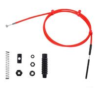 Para Xiaomi Para Mi 5 5 Pro 5 Max Scooter eléctrico Rojo Cable de freno Línea de freno de disco hecha de alambre de acero con núcleo de 138 cm para una acción de frenado suave y segura