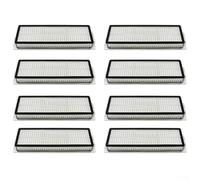 Para Xiaomi para Mijia H50 Pro 0v42gl Robot Filtro de Aspirador Reemplazo de Alta Eficiencia Trampa de Polvo para Mascotas y Eliminación de Alérgenos Paquete de Solución de Aire Limpio (8pcs)