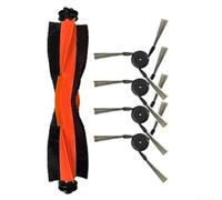 Para Xiaomi para Mijia M40 D110CN Kit de cepillo de repuesto para aspiradora, accesorios de limpieza de alfombras Cepillos laterales para esquinas, juego de cepillos de repuesto (A)