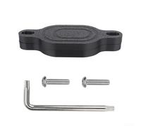 Para Xiaomi para soporte de bicicleta para botella de agua, soporte antirrobo con fijación segura, para accesorio de ciclismo PLA para montar al aire libre, engranaje de clip de soporte negro<