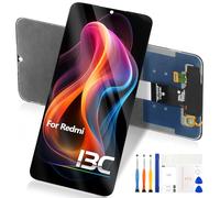 Para Xiaomi Redmi 13C Pantalla LCD para Redmi 13C 23100RN82L, 23106RN0DA Pantalla LCD Pantalla táctil Digitalizador Montaje Marco (Negro)