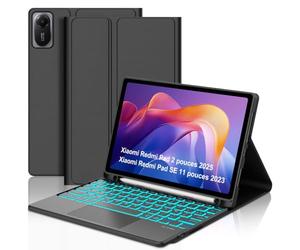 Para Xiaomi Redmi Pad 2 2025 y Redmi Pad SE 2023 11 Pulgadas Funda Teclado
