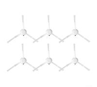 Para Xiaomi S10+S20+S10 Plus Robot Aspirador Cepillos Laterales de Reemplazo Con Ángulo de Cerda Optimizado Para Limpieza de Zócalo (6pcs)