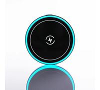 Para Xiaomi Soporte Magnético Universal Para Teléfono Para Coche 15W Cargador Inalámbrico Magnético Montaje Teléfono Luces RGB Cargador Magsafe