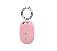 Para Xiaomi Tag Cover en Silicona Flexible para Posicionador Uso Diseño Frente Abierto Garantiza Accesibilidad Completa y Resistencia al Desgaste a Largo Plazo (Rosa)