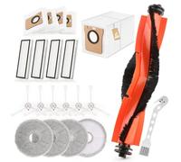 Para Xiaomi X20 Max / X20 Pro Repuesto Accesorios con 1 Cepillo Principal,6 Cepillo Lateral,4 Bolsas Polvo,4 Filtro Hepa,4 Paños Fregado Accessory