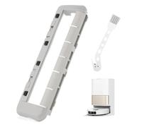 Para Xiaomi X20+ Plus Cubierta del Cepillo Principal para Dreame L10s Pro Ultra Heat/X40 Master/X40 Ultra/X30 Ultra/L10s Pro Gen 2/L10s Ultra/L20 Ultra/L10/L40 Ultr Aspirador Accesorios (Blanco)