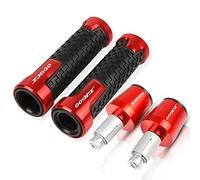 Para XJ600 S DIVERSIÓN 1993-2003 1994 1995 1996 1997 1998 Empuñaduras De Manillar Motocicleta, Mango Antideslizante, Tapa Barra, Extremos, Enchufe Piezas(Rojo)
