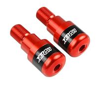 Para XJR1200 XJR 1200 1995-1998 1997 1996 1999 Empuñaduras De Motocicleta Manillar Extremos Empuñadura Tapón Tapa Tapones Equilibrados Aluminio CNC Piezas(Rojo)
