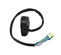Para XL XR 75 100 250 Para 500R 7/8" Motocicleta Negro Doble Sport Interruptor Izquierdo Luz Intermitente Bocina Luz Alta Y Para Baja Accesorios De Moto