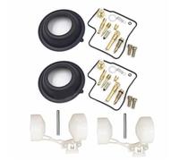 para XL600 XL600V Transalp 1987 1988 1989 1990 1991 1992 1993 1994 1995-2000 Kit De Piezas Boquilla Diafragma Flotante Copa Aceite Reparación Carburador