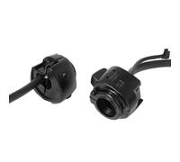 Para XL883 Para Sportster Para Dyna V-ROD Para Softail Interruptor De Control Intermitentes 1" Y 25 Mm Para Manillar Motocicleta 1 Par Accesorios Motocicleta Botón Interruptor Encendido