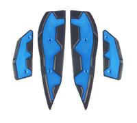 Para XMAX 125 250 300 400 2017 2018 2019 2020 2021 2022 2023 2024 Almohadillas Para Pies Motocicleta Estribos Delanteros Y Traseros Placa Pedal Reposapiés Motocicleta(Blue)