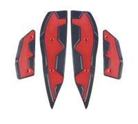 Para XMAX 125 250 300 400 2017 2018 2019 2020 2021 2022 2023 2024 Almohadillas Para Pies Motocicleta Estribos Delanteros Y Traseros Placa Pedal Reposapiés Motocicleta(Red)
