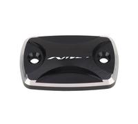Para XMAX 125 250 300 Para XMAX300 Para XMAX250 Tapa Copa Aceite Depósito Líquido Freno Delantero Para Motocicleta Cubierta Cilindro Maestro Frenos Cubierta(Black)