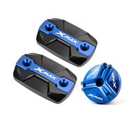 Para XMAX 250 300 XMAX300 XMAX250 2017-2024 Accesorios Para Motocicleta Tanque Líquido Frenos Tapa Del Depósito De Llenado Aceite líquido Cilindro Freno Delantero Tapa Aceite